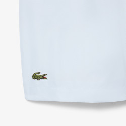 Short Enfant Lacoste Sport – Bleu Clair – Taffetas Diamanté Recyclé & Confort Optimal