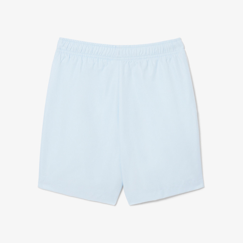 Short Enfant Lacoste Sport – Bleu Clair – Taffetas Diamanté Recyclé & Confort Optimal