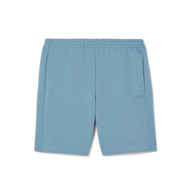 Short Lacoste coupe regular en jersey double face - Bleu -  Jersey Double Face