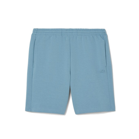Short Lacoste coupe regular en jersey double face - Bleu -  Jersey Double Face