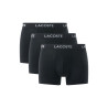 Lot de 3 boxers courts Lacoste Noir – Microfibre Recyclée | DM'Sports