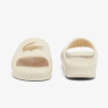 Claquettes Lacoste Serve Slide 2.0 Femme – Beige – Style Chunky & Confort Optimal
