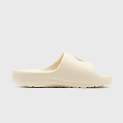 Claquettes Lacoste Serve Slide 2.0 Homme – Beige – Design Épuré & Confort Optimal