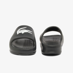 Claquettes Lacoste Serve Slide 2.0 Homme – Noir – Design Épuré & Confort Optimal