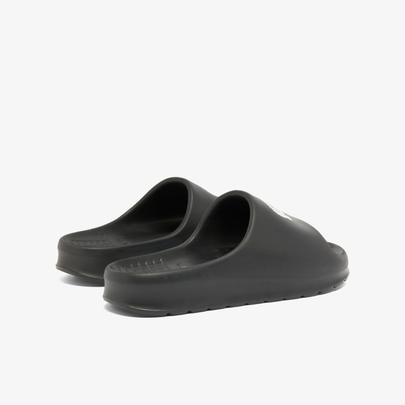 Claquettes Lacoste Serve Slide 2.0 Homme – Noir – Design Épuré & Confort Optimal