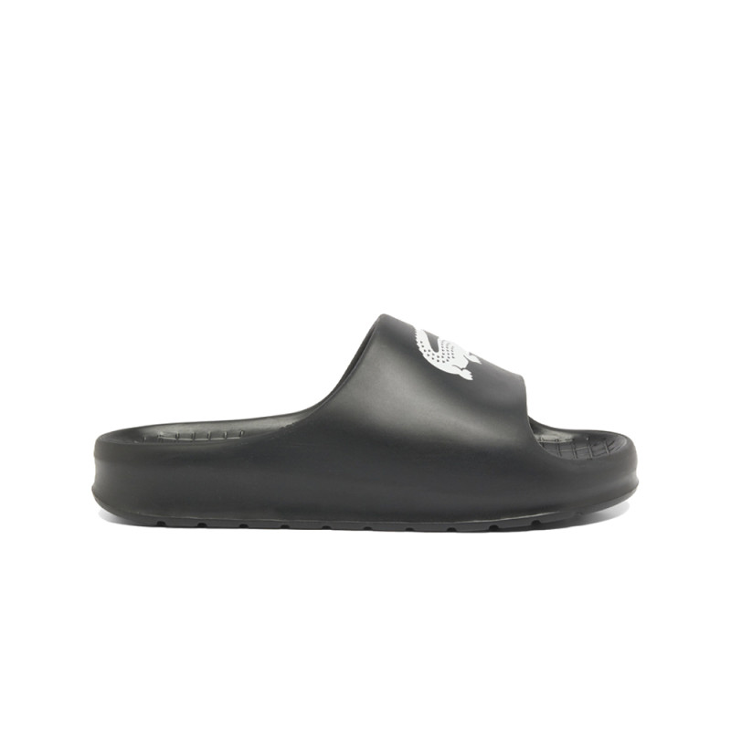 Claquettes Lacoste Serve Slide 2.0 Homme – Noir – Design Épuré & Confort Optimal