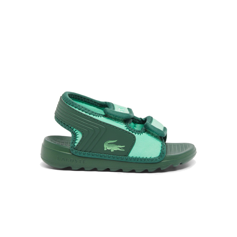 Sandales Lacoste Surukids Bébé – Vert foncé – Confort & Protection pour les Premiers Pas
