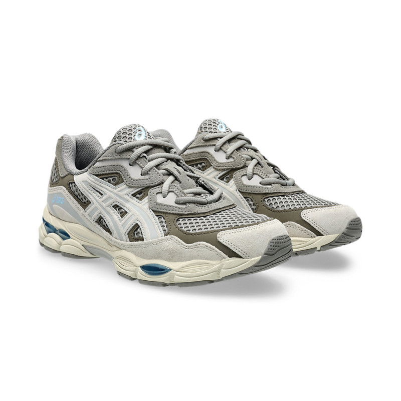 Baskets ASICS GEL-NYC Grises et Beiges – Alliance de style rétro et de technologie moderne