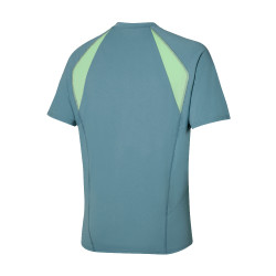 T-shirt Mizuno Athletics Frontier Oversize Homme – Bleu – Style Décontracté & Confort Optimal
