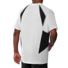 T-shirt Mizuno Athletics Frontier Oversize Homme – Blanc et Noir – Style Décontracté & Confort Optimal