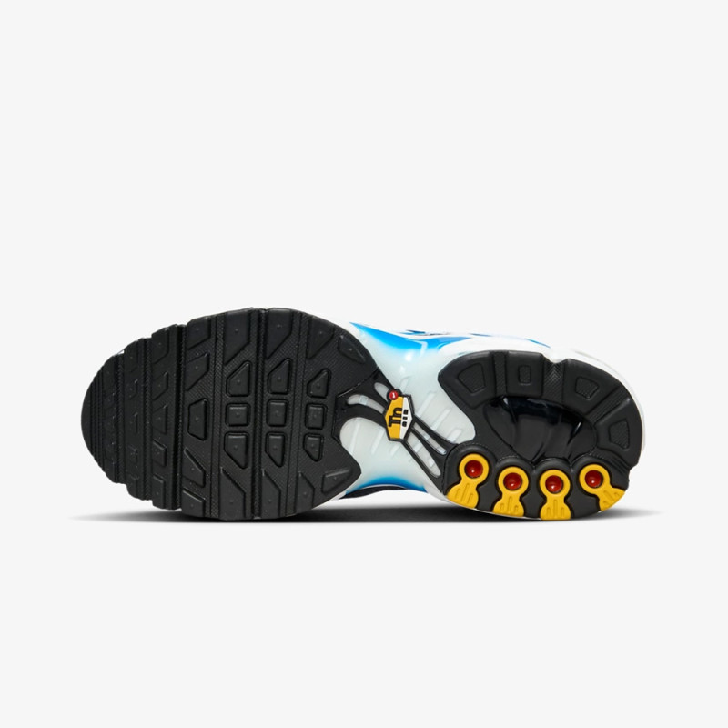 Baskets Nike Air Max Plus GS Bleues et Blanches – Enfant – Style Rétro & Confort Moderne