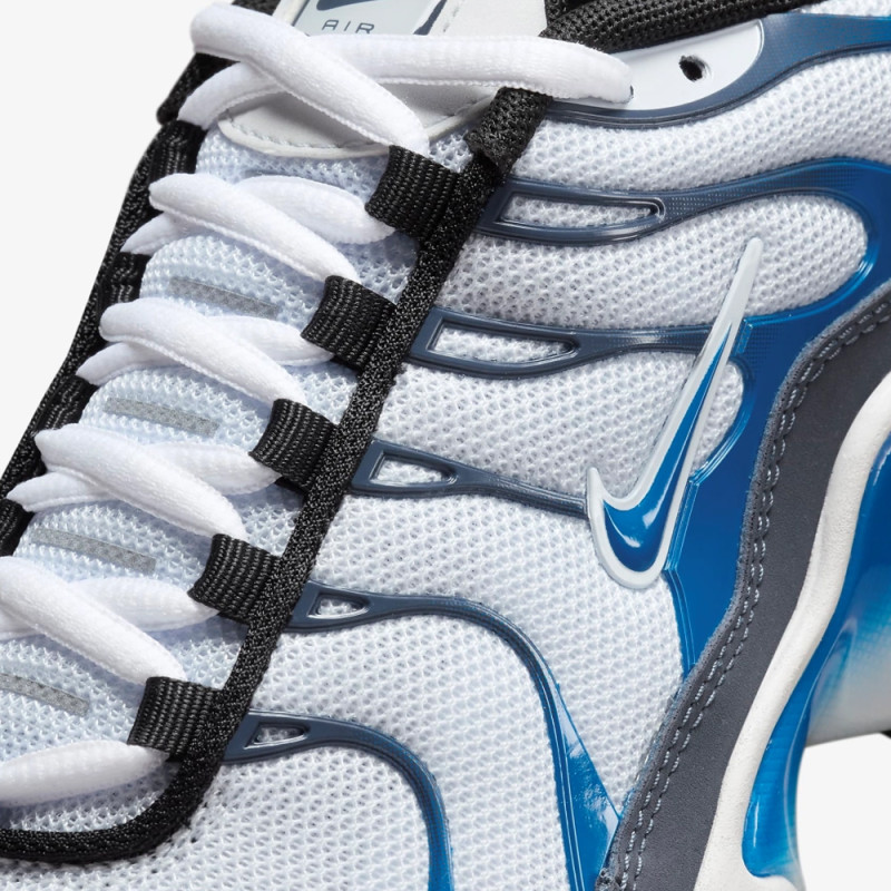 Baskets Nike Air Max Plus GS Bleues et Blanches – Enfant – Style Rétro & Confort Moderne