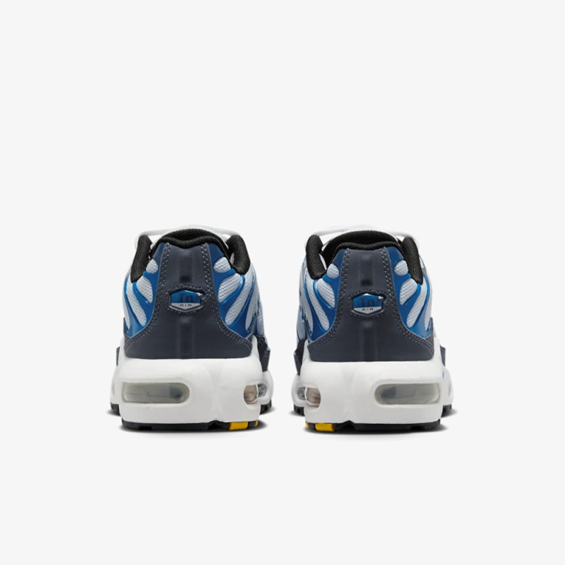 Baskets Nike Air Max Plus GS Bleues et Blanches – Enfant – Style Rétro & Confort Moderne