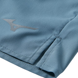 Short Mizuno Core 7.5 – Bleu – Polyvalence et Confort pour l’Entraînement