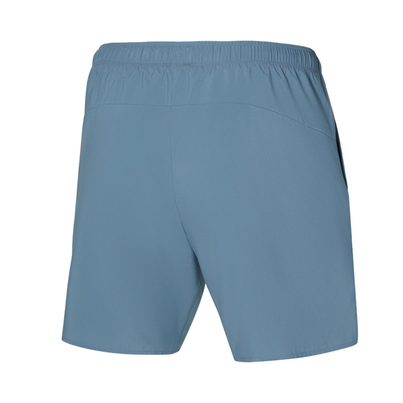 Short Mizuno Core 7.5 – Bleu – Polyvalence et Confort pour l’Entraînement