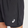 Short Asics Core 2N1 7IN Noir Homme – Polyvalence et Confort pour l’Entraînement | DM'Sports