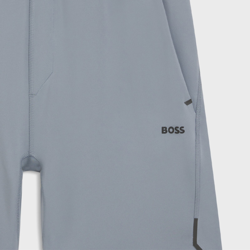 Short BOSS HECON ACTIVE – Gris – Performance et Élégance Sportive