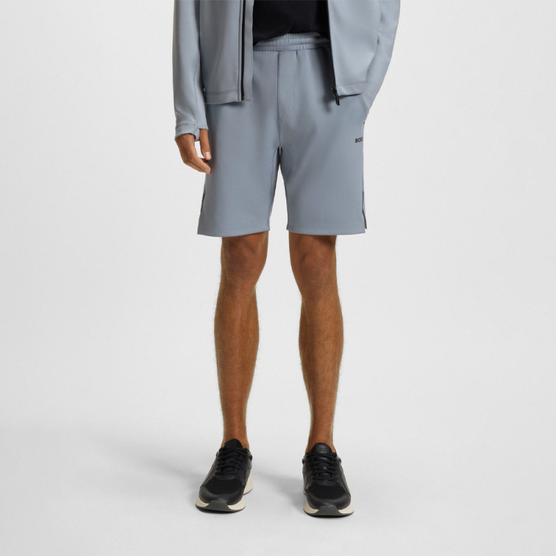 Short BOSS HECON ACTIVE – Gris – Performance et Élégance Sportive