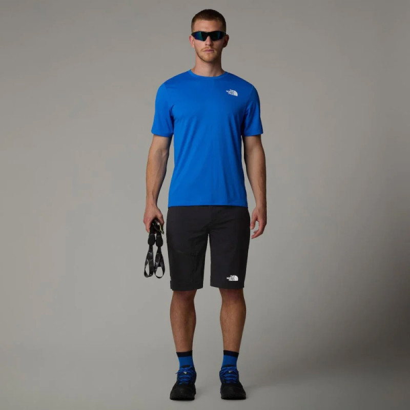 T-shirt The North Face 24/7 Redbox – Bleu – Performance & Style Athlé