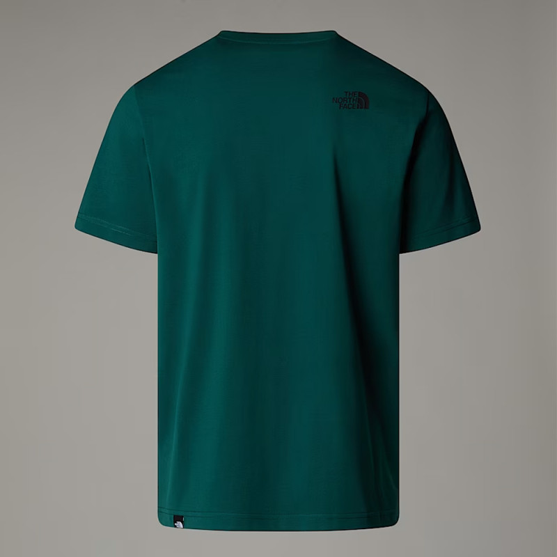 T‑shirt The North Face Fine – Vert foncé – Confort Quotidien & Style Minimaliste