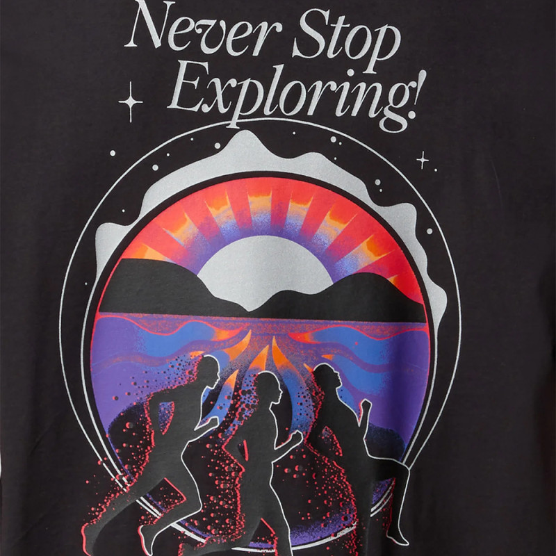 T‑shirt The North Face Never Stop Relaxed – Noir – Décontracté & Confortable