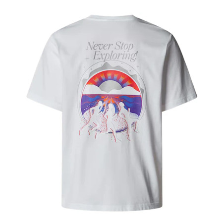 T‑shirt The North Face Never Stop Relaxed – Blanc – Décontracté & Confortable