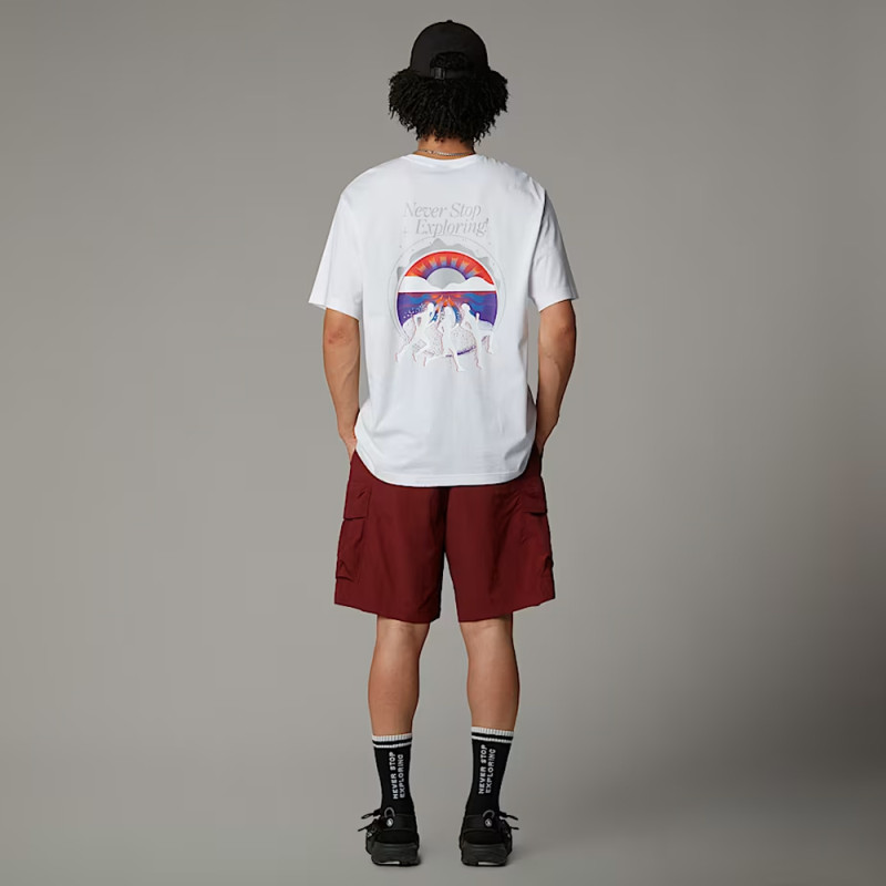 T‑shirt The North Face Never Stop Relaxed – Blanc – Décontracté & Confortable