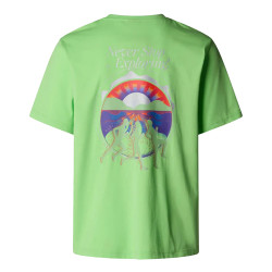 T‑shirt The North Face Never Stop Relaxed – Vert – Décontracté & Confortable