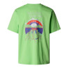 T‑shirt The North Face Never Stop Relaxed – Vert – Décontracté & Confortable