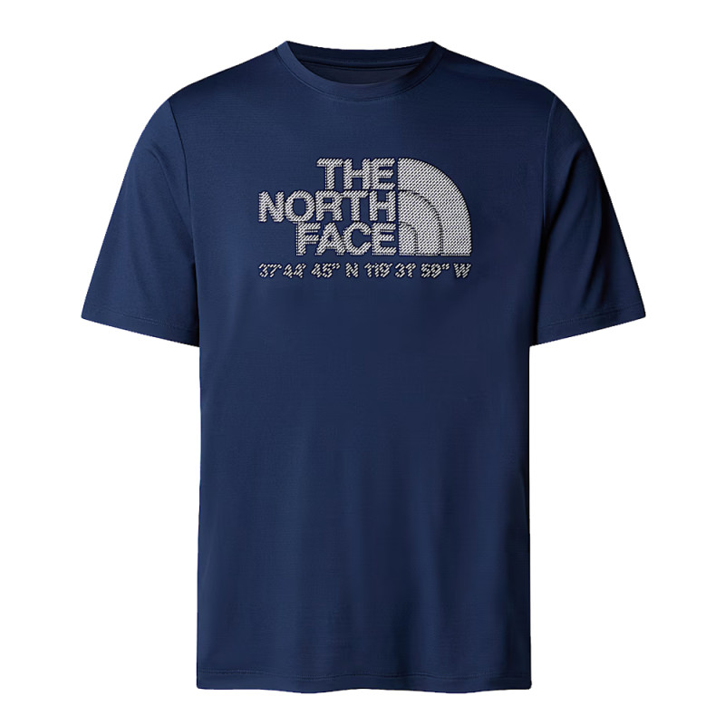 T‑shirt The North Face 24/7 Logo Graphic – Bleu marine – Performance & Style Actif