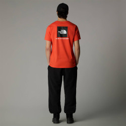 T‑shirt The North Face Redbox Rouge – Coton Régénératif & Style Durable