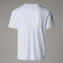 T-shirt The North Face 24/7 Redbox – Bleu Pastel – Performance & Style Athlé