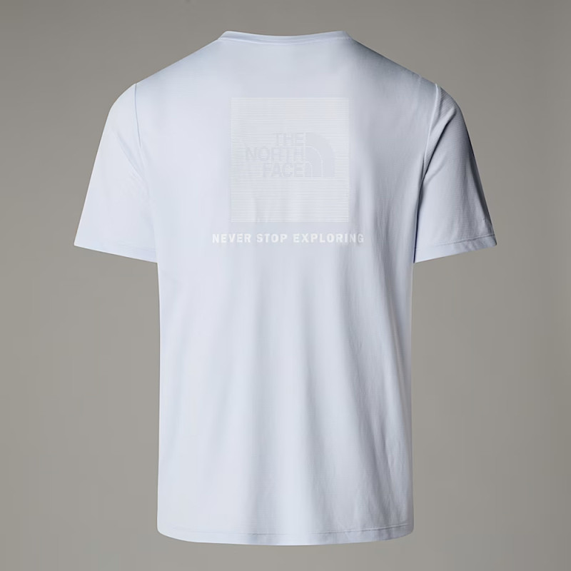 T-shirt The North Face 24/7 Redbox – Bleu Pastel – Performance & Style Athlé