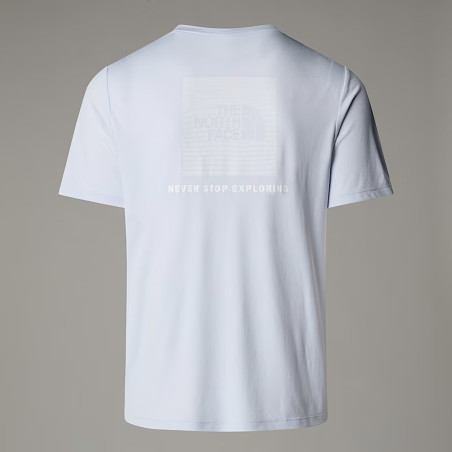T-shirt The North Face 24/7 Redbox – Bleu Pastel – Performance & Style Athlé