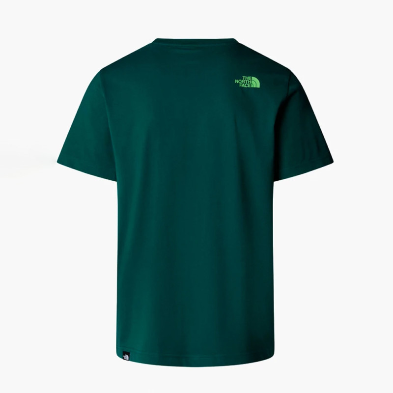 T‑shirt The North Face Easy – Vert foncé Deep Nori – Confort et Simplicité