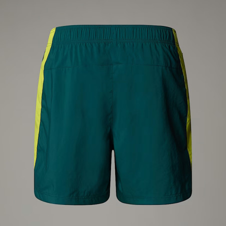 Short The North Face 24/7 Colourblock – Vert Foncé & Jaune – Performance & Style Sportif