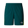 Short The North Face 24/7 Colourblock – Vert Foncé & Jaune – Performance & Style Sportif