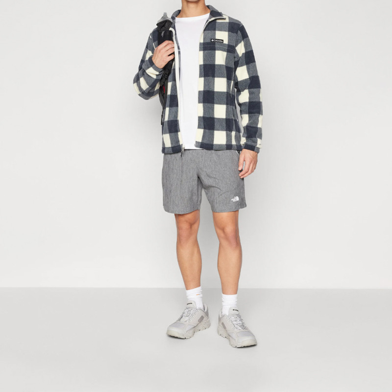Short The North Face 24/7 7 IN – Gris chiné – Confort & Performance au Quotidien