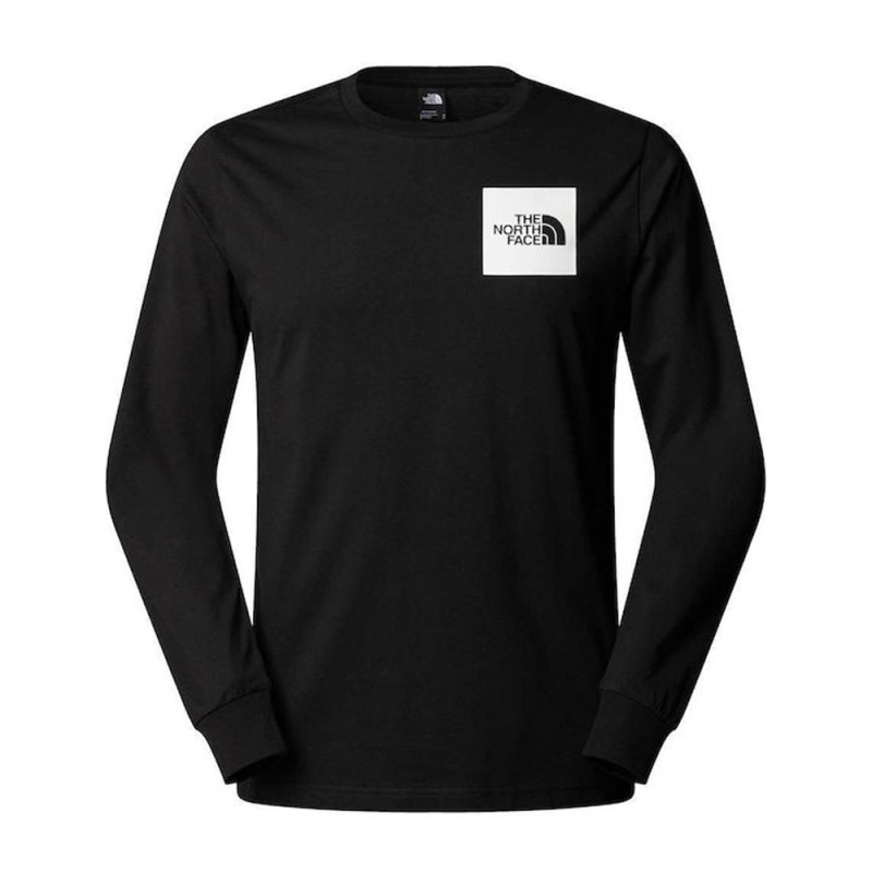 T‑shirt The North Face Fine manches longues – Noir – Confort & Style intemporel