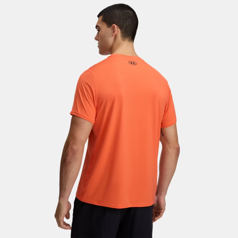 T‑shirt Under Armour HeatGear Fitted – Orange – Confort ajusté & Séchage Ultra‑Rapide