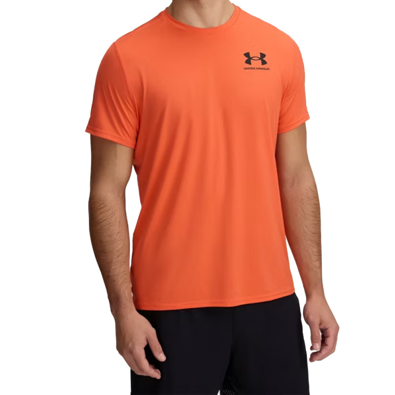T‑shirt Under Armour HeatGear Fitted – Orange – Confort ajusté & Séchage Ultra‑Rapide