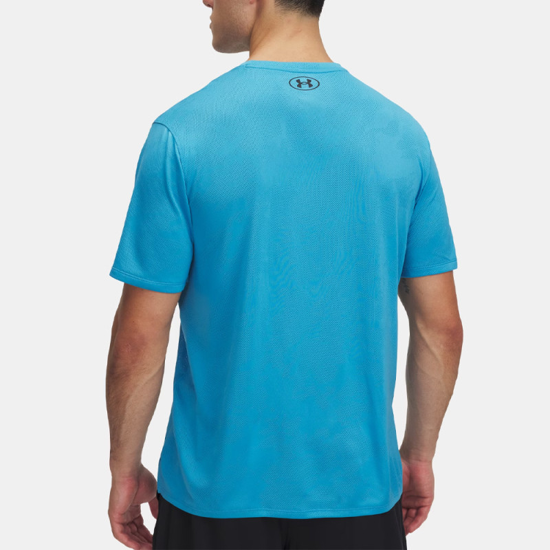 T‑Shirt Under Armour Tech™ Vent Jacquard – Bleu – Respirabilité & Confort Technique