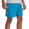 Short Under Armour Tech™ Woven Wordmark – Bleu Blanc – Confort Légèrement Ample & Séchage Express