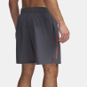 Short Under Armour Tech™ Woven Wordmark – Gris et Orange – Confort Légèrement Ample & Séchage Express