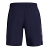 Short Under Armour Tech™ Woven Wordmark – Bleu Marine et Blanc – Confort Légèrement Ample & Séchage Express