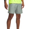 Short Under Armour Tech™ Woven Wordmark – Vert et Jaune – Confort Légèrement Ample & Séchage Express