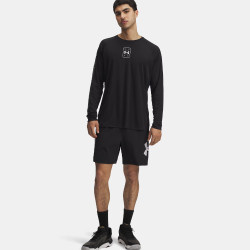 Short Under Armour Zone Woven 18 cm – Noir – Confort léger & mobilité multidirectionnelle