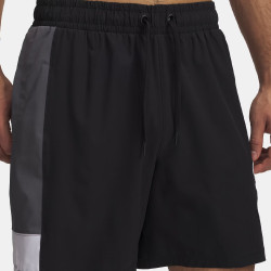 Short Under Armour Zone Woven 18 cm – Noir – Confort léger & mobilité multidirectionnelle