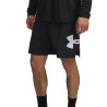 Short Under Armour Zone Woven 18 cm – Noir – Confort léger & mobilité multidirectionnelle