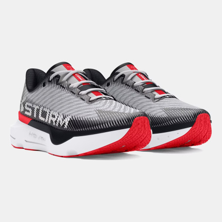 Baskets Under Armour Infinite Pro Storm – Blanches – Unisexe – Amorti & Protection par Tous Temps